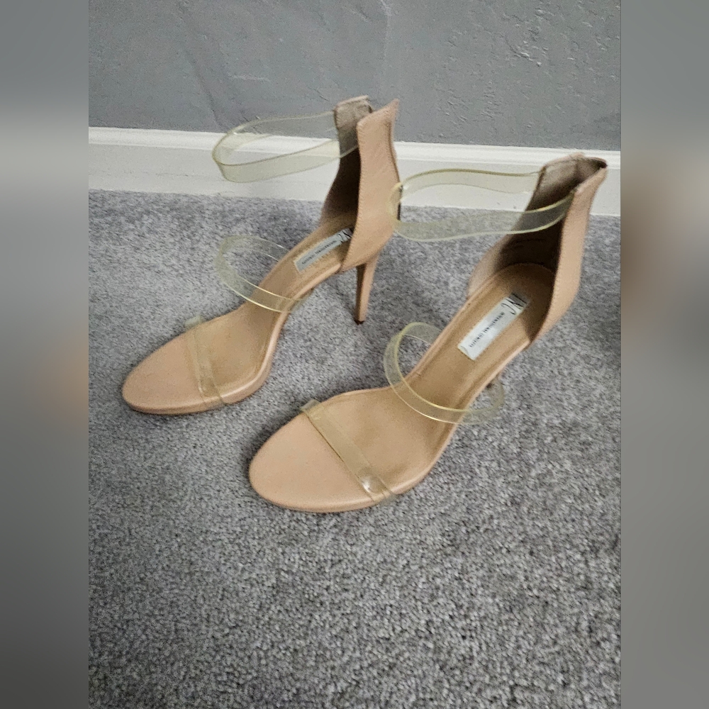 INC International Concepts Shoes | Sadiee Tan Strappy Heels Sz 10